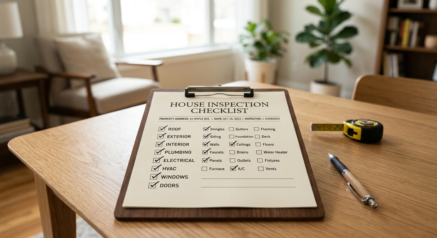 Dream home buying checklist